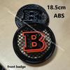 18,5 см ABS B Логотип передняя решетка Значок для BRABUS w204 w245 vito metris G-класс V-класс G63 G65 W463 G500 G350 GLK