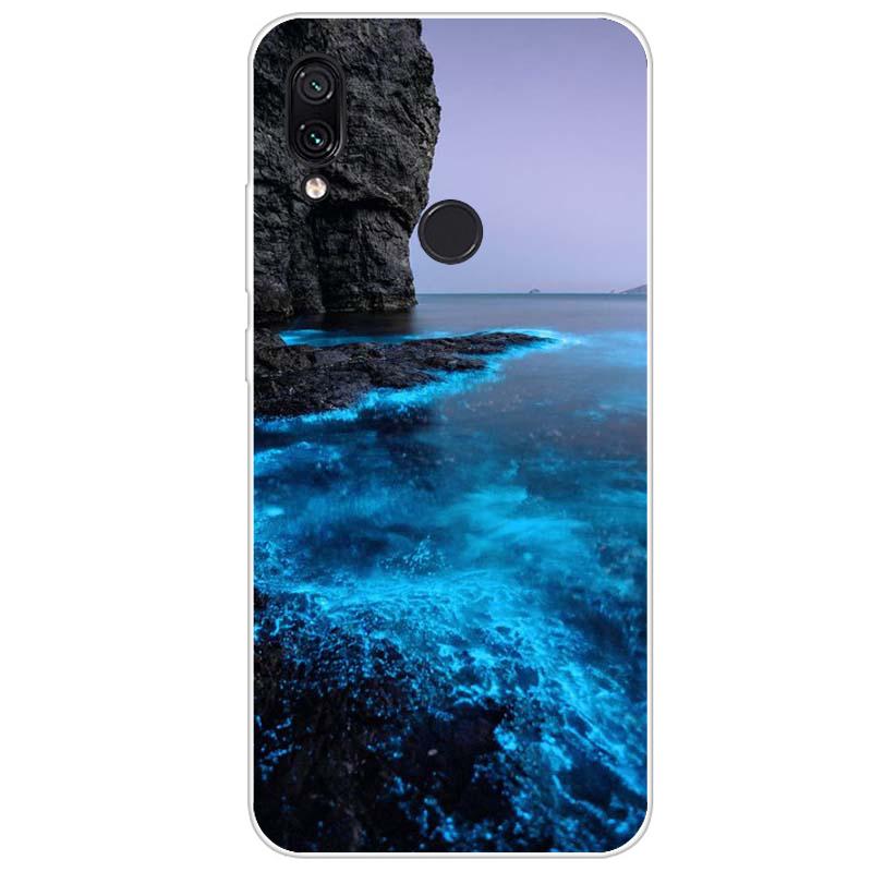 Для Xiaomi Redmi Note 7 чехол с цветочным животным силиконовый чехол для Redmi Note 7 Pro Note7 бампер противоударный чехол для телефона Coque