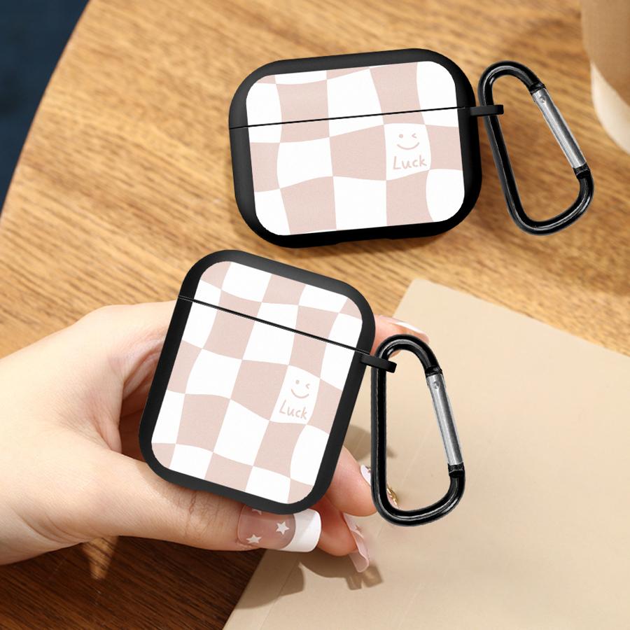 Чехол с узором "Шахматная доска" для наушников Cover Case для Airpods Pro 3 Pro3 4 1 Pro2 2