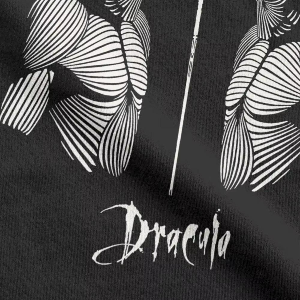 Men T-Shirt Vlad Dracula Bram Stoker Humorous 100% Cotton Tees Short Sleeve T Shirt Round Collar Clothes Summer