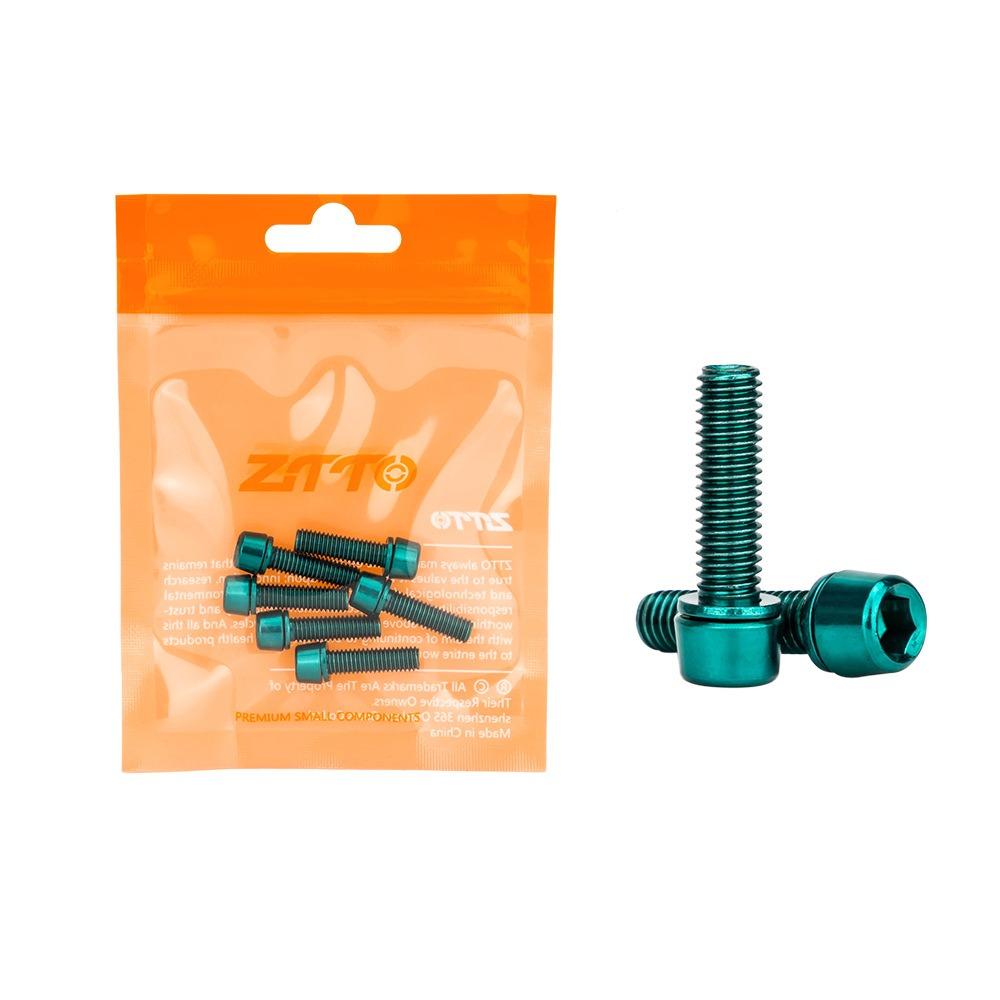 6PCS Stainless Steel Bicycle Riser Screws Bike Stem Bolts for Road Bike/Bike Handlebar/Riding