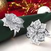 Alloy Hollow Out Flower Napkin Rings Elegant Table Decor Holders for Wedding Party Dinner Events Christmas Celebration Gift