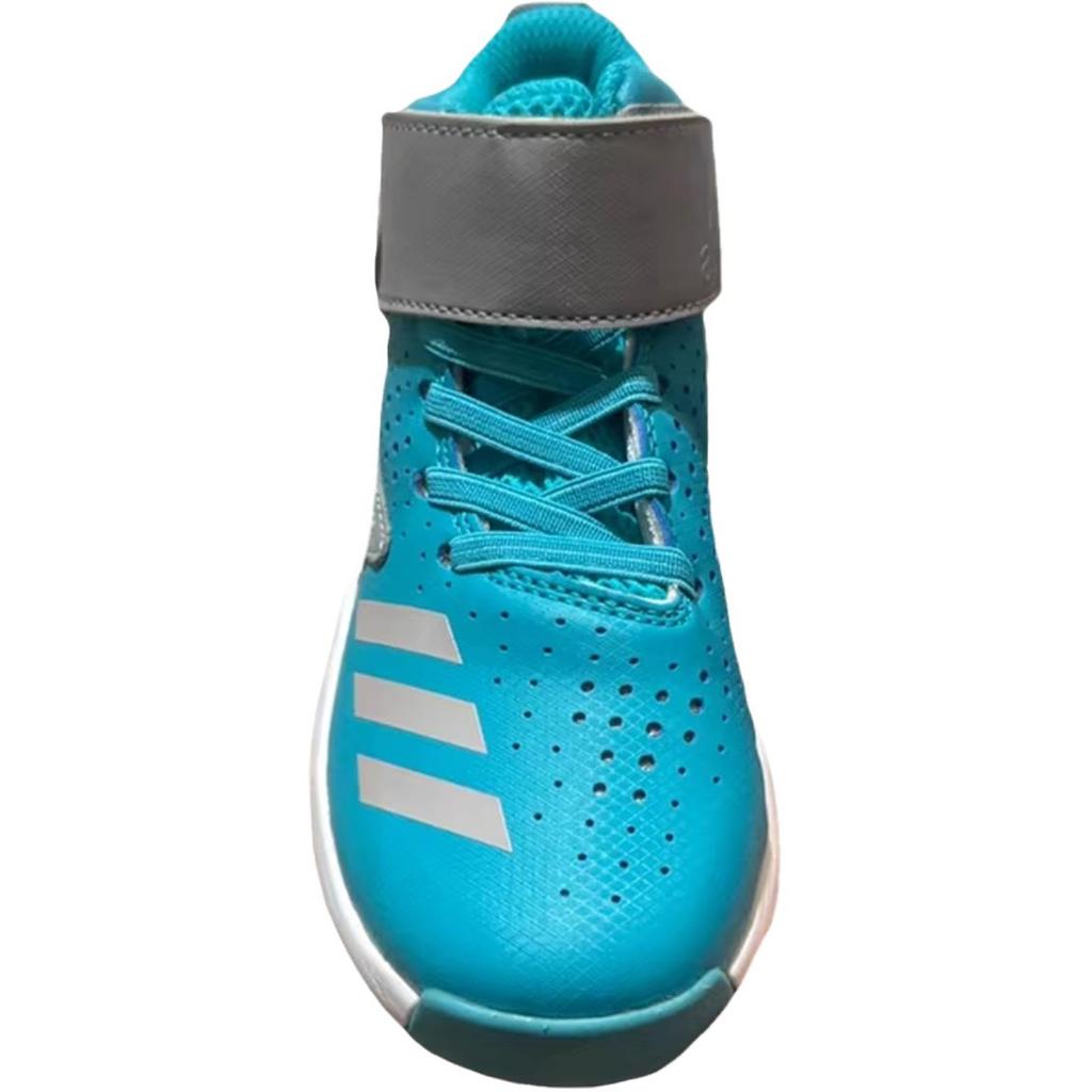 adidas Высокопроизводительные Удобные Мягкие Средневысокие Детские Баскетбольные Кроссовки Детские Баскетбольные Кроссовки Синие BB8307