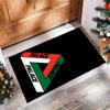 Newcastle Printed Flannel Area Rug Non Slip Soft Polyester Floor Carpet Indoor Decor Mat for Bedroom Living Room Sofa