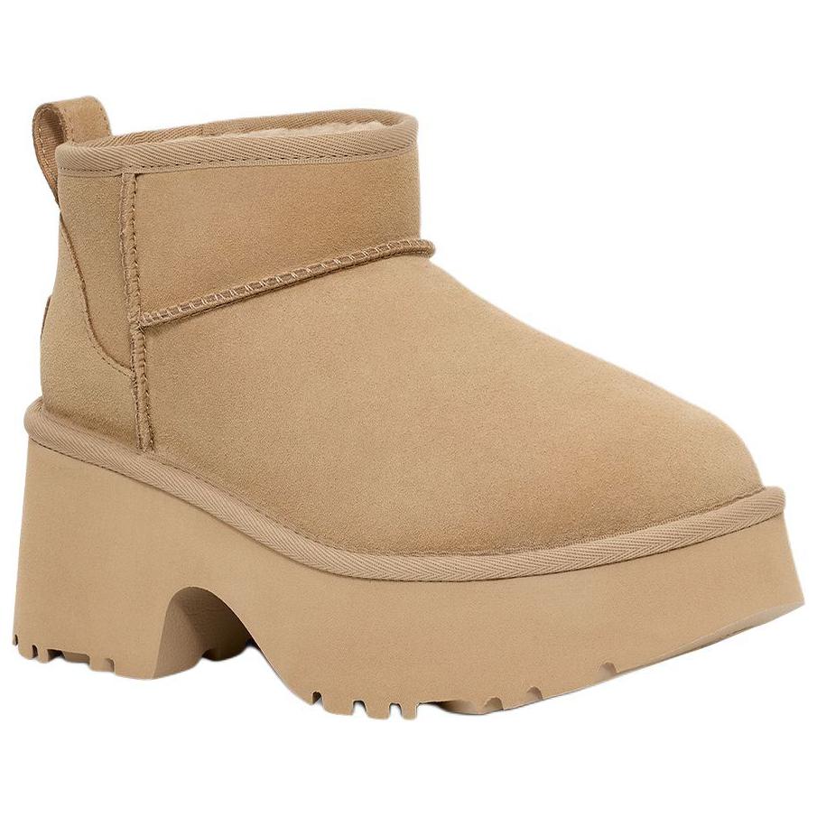UGG Женские Классические Ультра Мини Новые Высоты Горчичное Зерно 1158311-MDSD