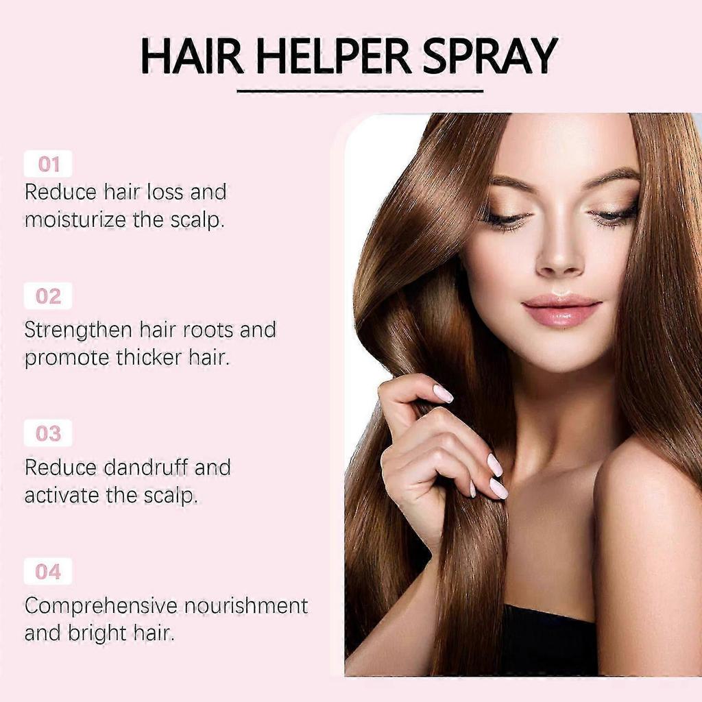 Nourishing Ginger & Coffee Hair Spray for Deep Moisturizing, Strengthening, and Promoting Hair Growth Easy Daily Use for All Hair Types