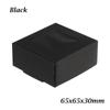 Kraft Paper Birthday Party Supplies Clear PVC Window Candy Wrapping Bag Cake Package Paper Gift Box