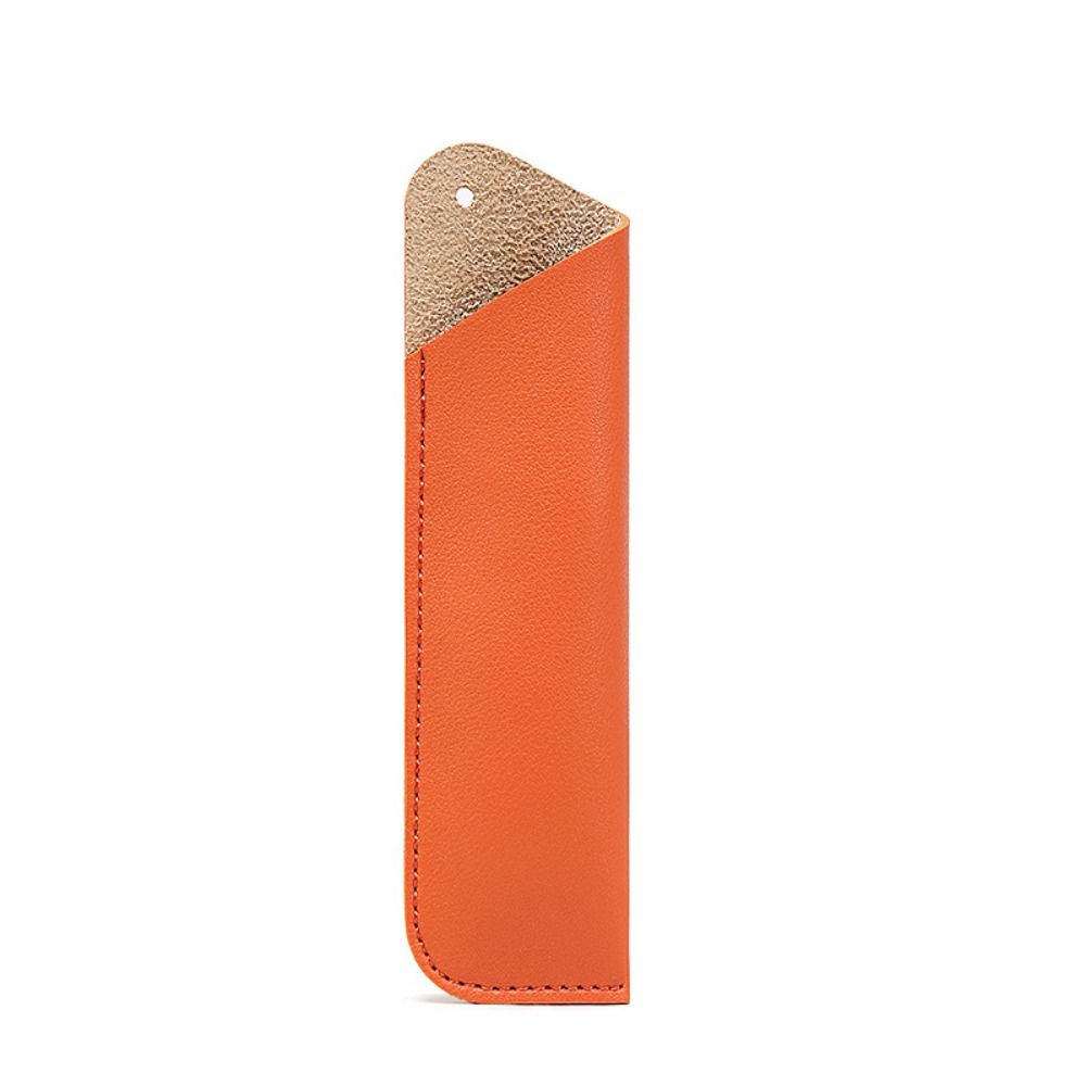 Holder Leather Pen Bag Handmade Pen Sleeve Pouch Pen Protection Cover Pen Protective Bag Scrapbook