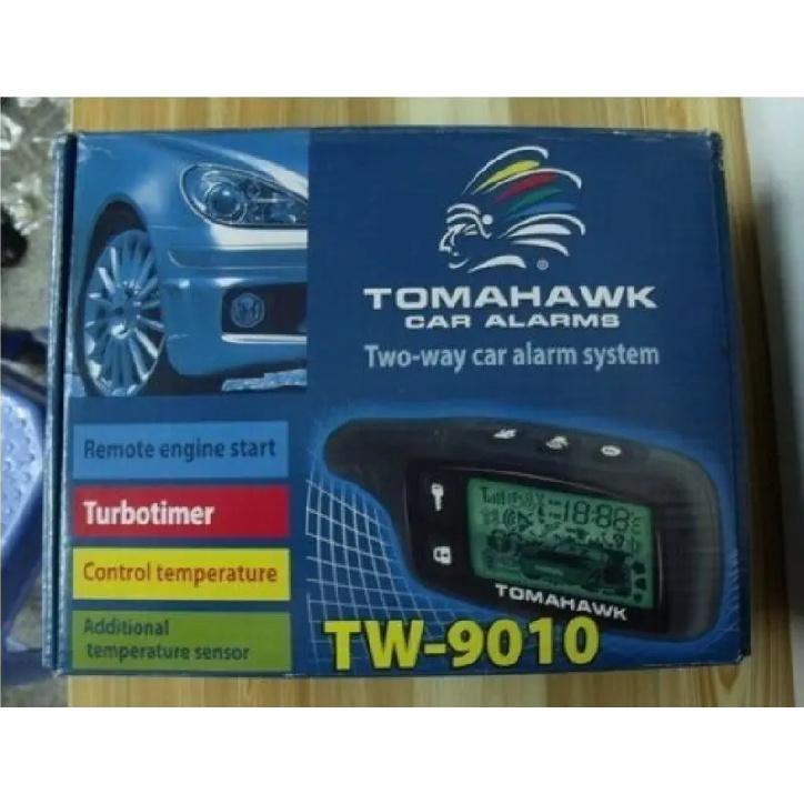 Tw 9010 Русская/Английская версия для оригинальной российской двусторонней автомобильной сигнализации tomahawk tw9010, ЖК-пульт дистанционного управления tw-9010