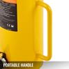 30Ton 4 Inch Stroke Hollow Hydraulic Cylinder Jack 66000LBS Lift Cylinder Industrial Durable Automotive Body Bending