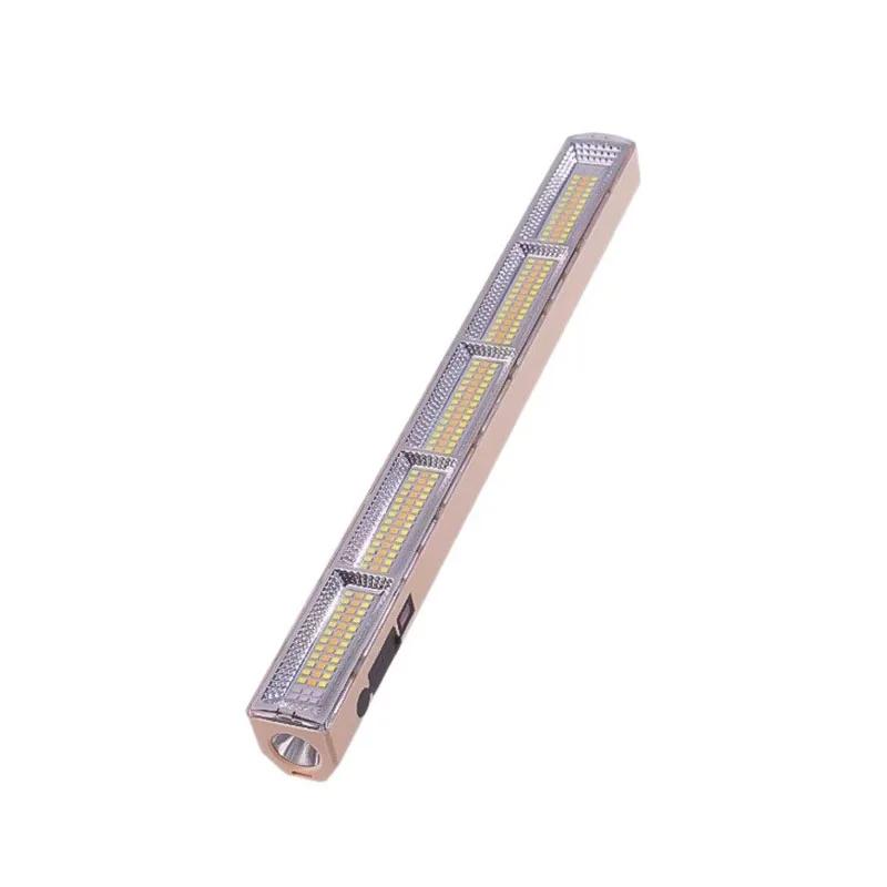 Rechargeable Camping Light Waterproof Camping Lamp Tube Dimmable LED Magnetic Lamp Tube with Hook Outdoor Camping Equipmentnt