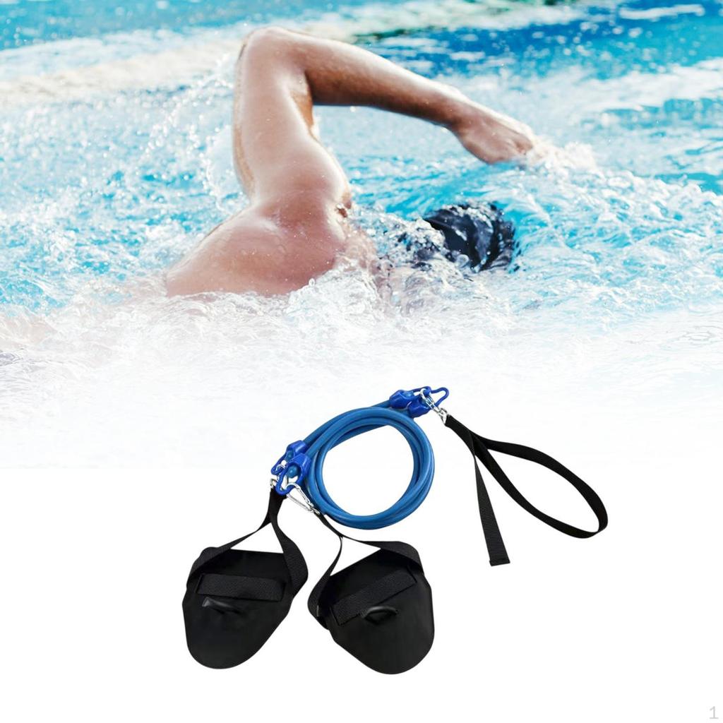 Swimming Arm Strength Trainer Swim Training Belt Kids Adults Accessories Lightweight Exerciser