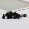 10sets 7*10mm Bullet Cone Colored Studs And Spikes For Clothes DIY Handcraft Garment Rivets For Leather Bag Shoes