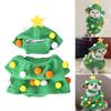 Dog Outfit Dress Costume Halloween Pet Cosplay Christmas Tree Theme