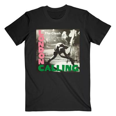 The Clash London Calling Футболка унисекс, полный размер S-5XL, SS167