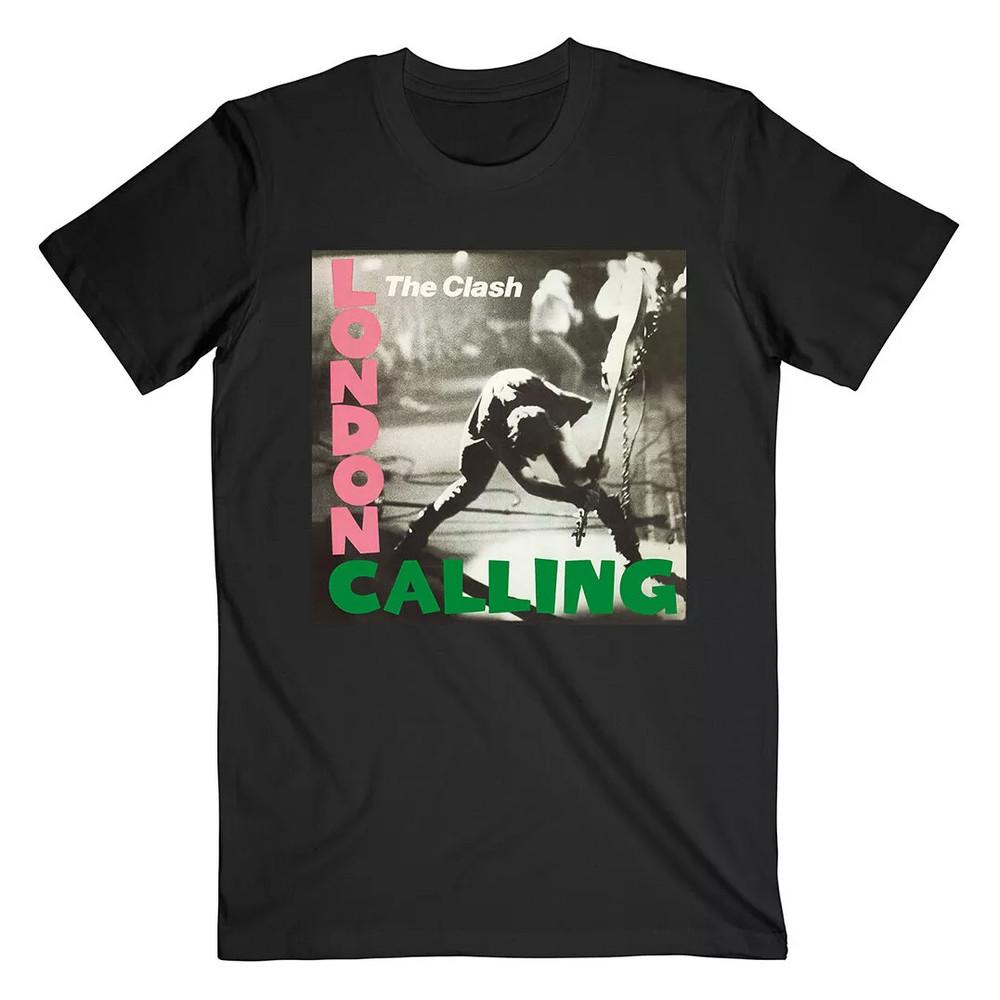 The Clash London Calling Футболка унисекс, полный размер S-5XL, SS167