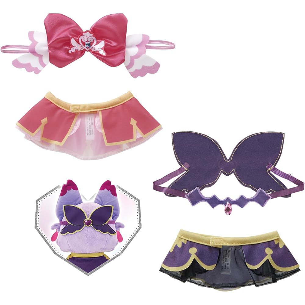Bandai Detective Precure Pochitan & Mashutan Dress-Up Set Ages 3 and Up