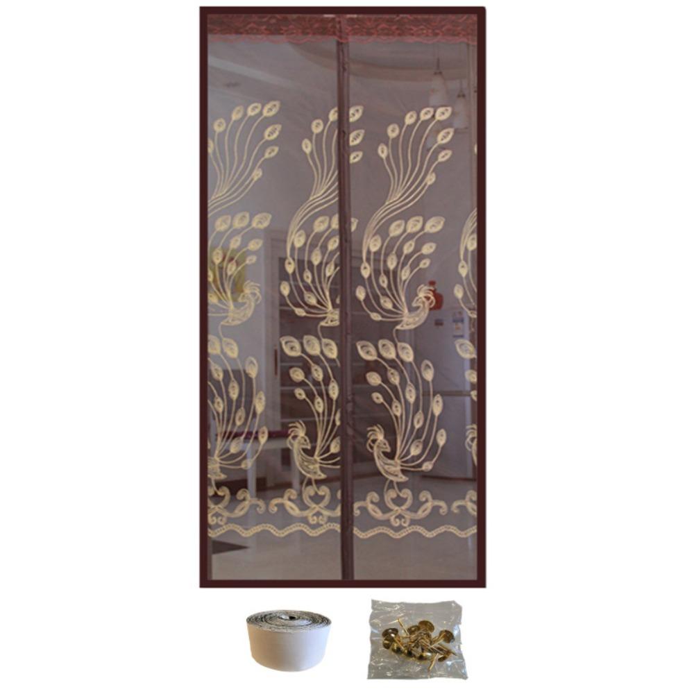 No Punching Mosquito-proof Door Curtain Well-ventilated Anti Mosquito Net Mesh Door Curtain  Patio