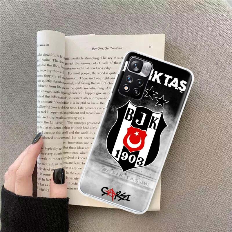 Модный Чехол для Телефона Besiktas BJK Для Xiaomi Poco F7 14 Ultra Mi 9T 12T 11T 13 15 Pro 12 11i 12X 10T 11 10 9 8 Lite 5G A3 CC9E Cov