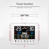 Sunrise and Sunset Weather Station Multi-function Alarm Clock Thermometer Hygrometer Touch Screen