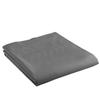 Drap Plat - Emotion - 180 X 290 Cm - 100% Coton - Anthracite - OEKO-TEX®