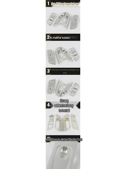 15 Model Compatible Verano GS Glass Switch Decorative Frame & Car Door Window Armrest Lifting Patch