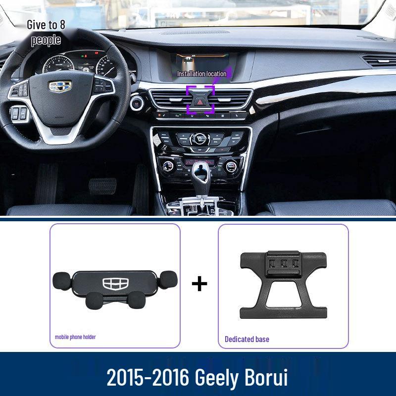 Geely Borui Car Phone Holder: Air Vent Mount for Navigation