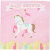 Carousel Baby Shower Disposable Napkins