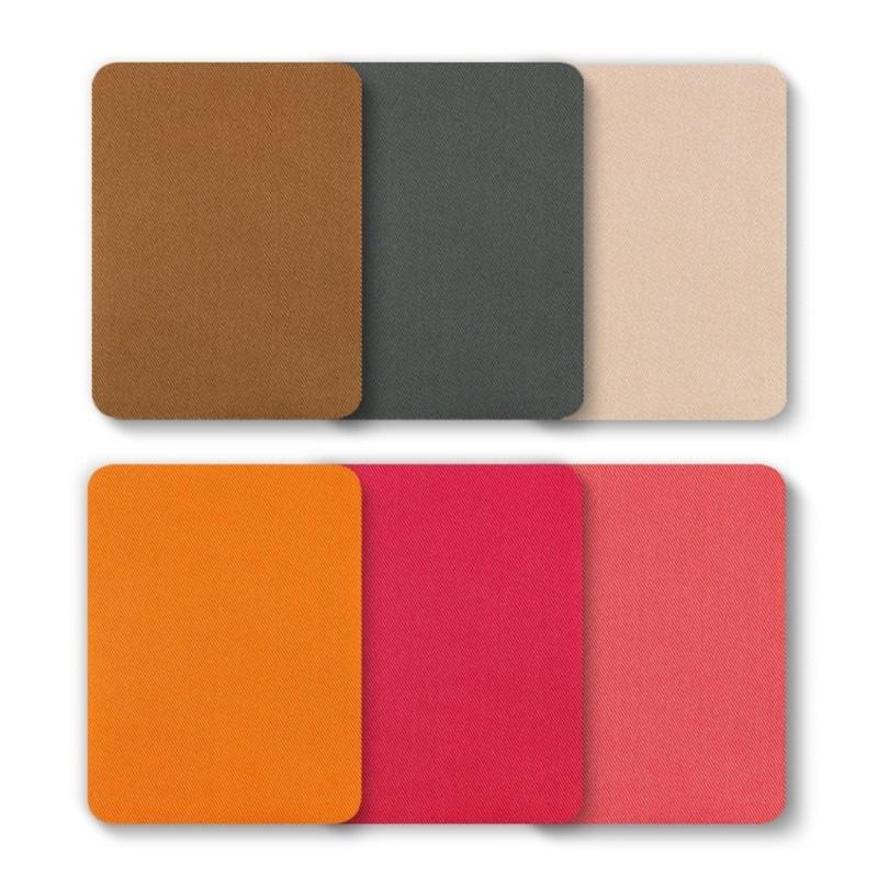 Твиловые заплатки для ремонта локтей и коленей с термоклеящейся основой, аппликация для легкого нанесения на рубашку и джинсы