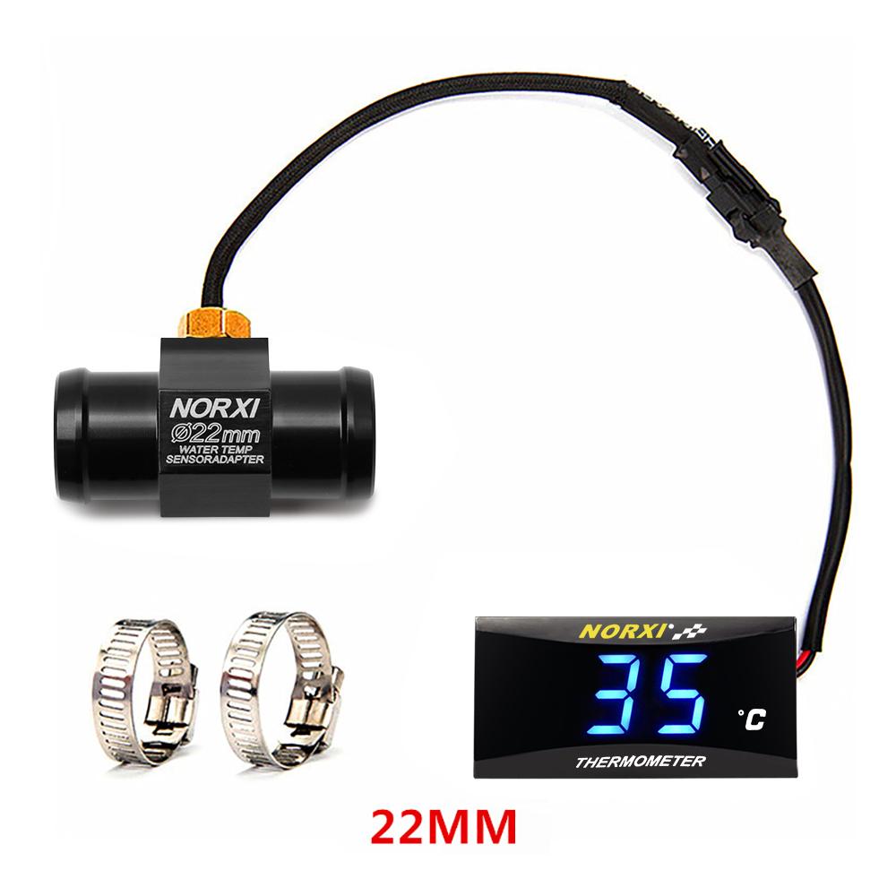 Motorcycle Water Temperature Mini Meter For XMAX250 300 NMAX CB 400 CB500X Sensor thermomete Temp gauges Scooter Racing