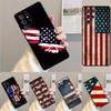 Чехол для телефона Флаг США Америка Для Samsung Galaxy S24 S25 Ultra S21 S22 Ultra S10E Note 10 Plus Note 20 FE S23