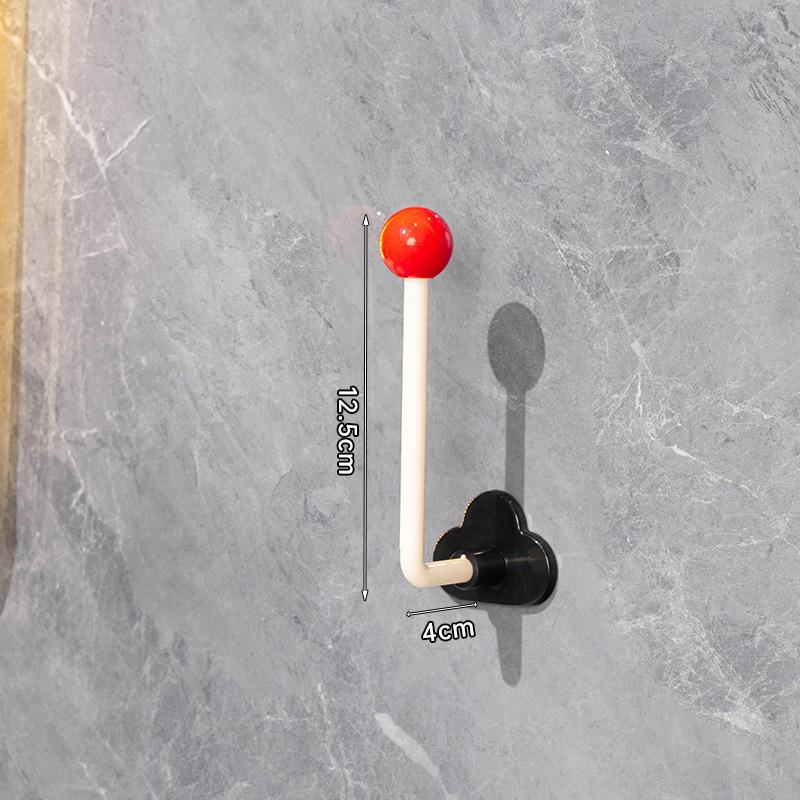 2Pcs Multi-Functional Storage Hooks Headband Display Rack Scrunchie Organizer Stand Bathroom No-Punch Hooks Wall Key Bag Hanger