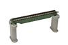 TOMIX N Gauge Upper Deck Girder Bridge S140 (F) Dark Green (PC Piers, 2 Included) 3256 Railway Model Supplies