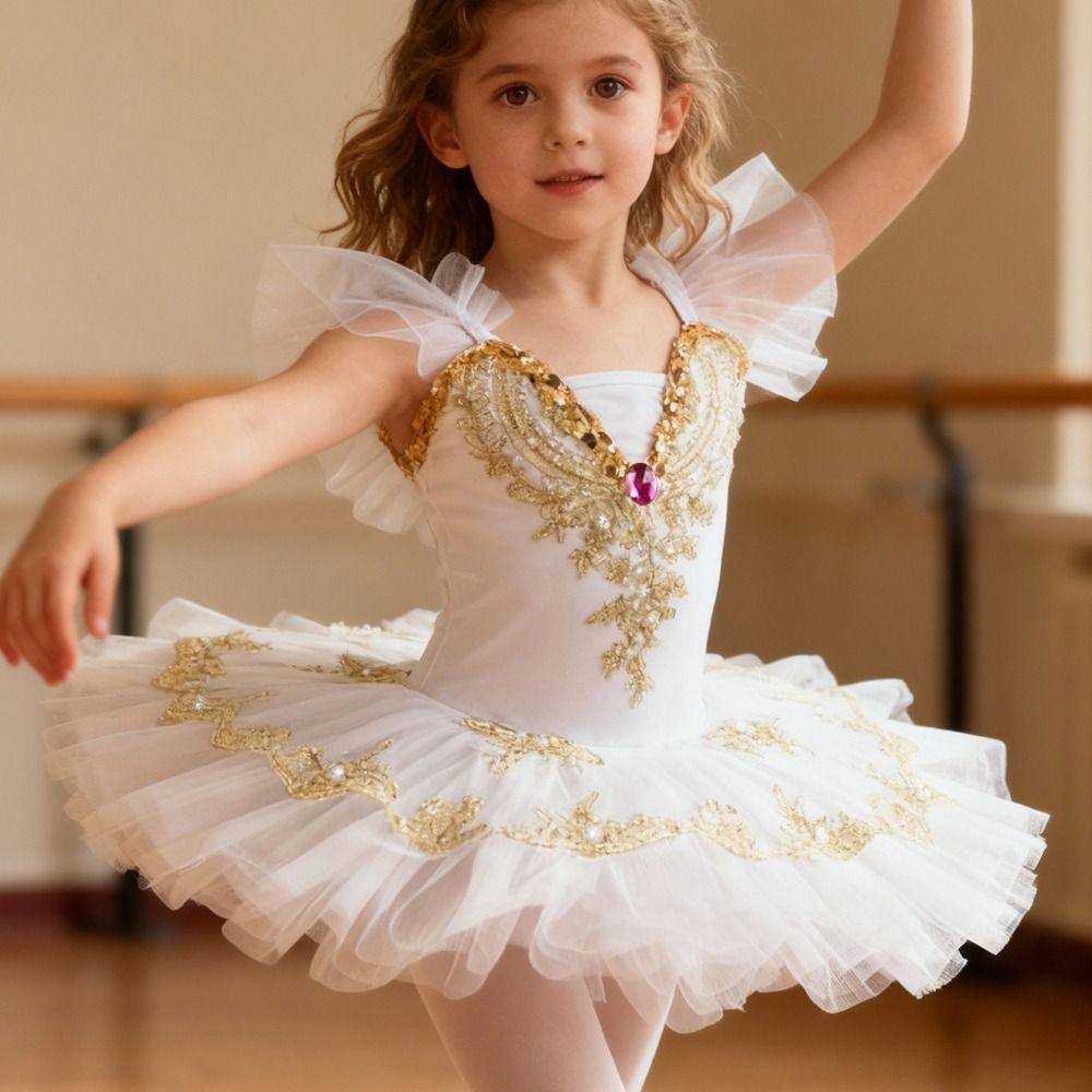 Puffy Kids Ballet Dress Modern Princess Dress Fashion Ballet Tutu Kids Girls