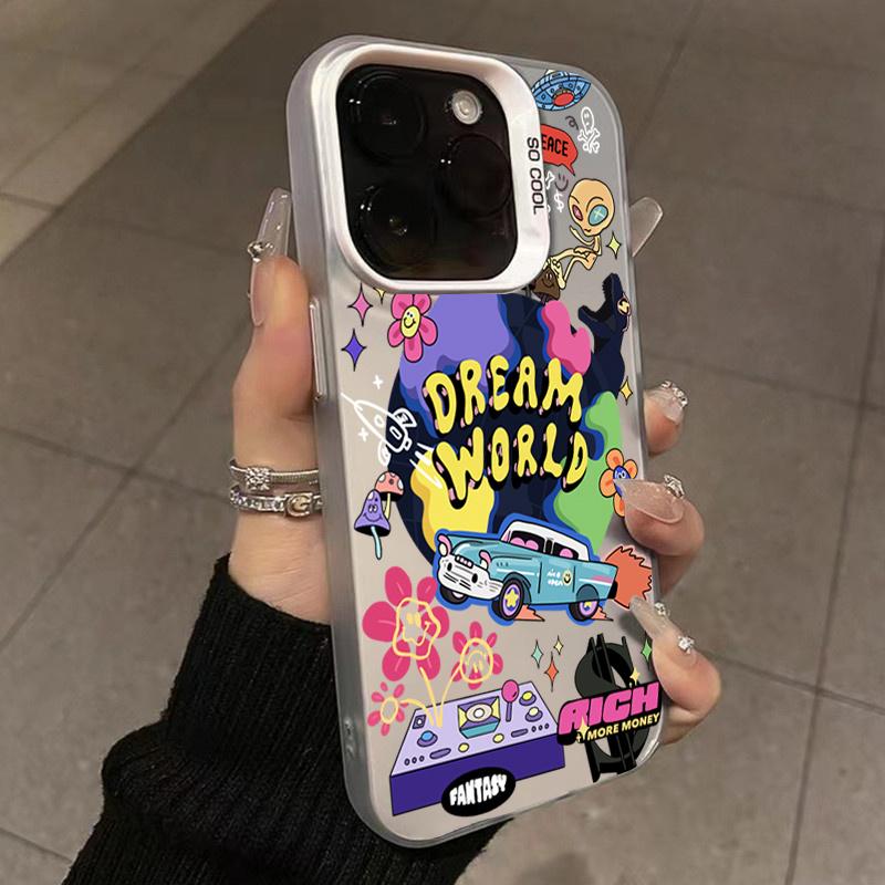 Чехол для Samsung S24 Ultra Чехол Цветной Ретро Автомобильный Чехол для Телефона Для S23 FE S22 S21 Plus A15 A35 A55 A34 A14 A33 A53 A52s Чехол