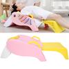 Folding Children Shampoo Chair Adjustable Cartoon Baby Shampoo Lying Chair Pink