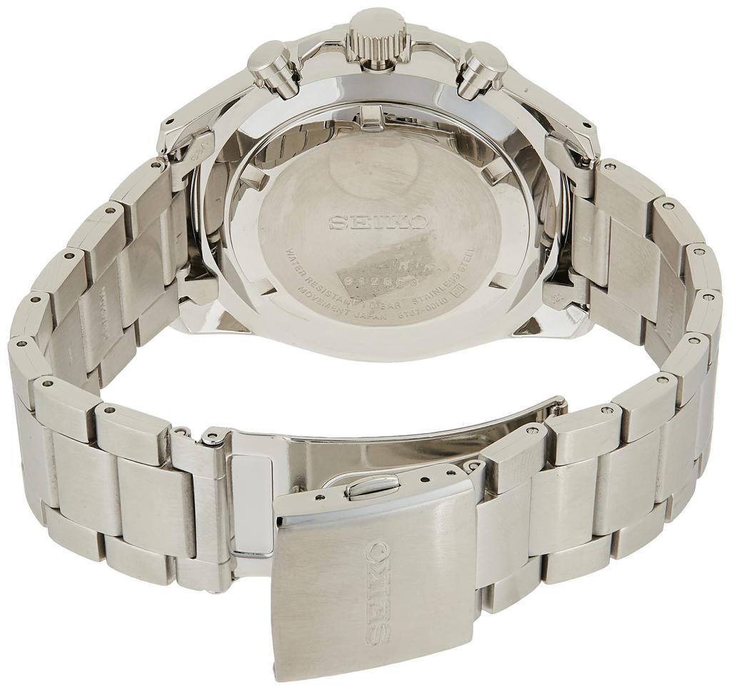 Seiko Watch Quartz Chronograph 100M Waterproof White Dial SSB317P1 [Seiko] Men's [Reimported Product]