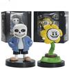 Фигурка Aixlan UNDERTALE Flowey Sans Q Version из ПВХ, фигурка Amine, подарок на день рождения, коллекционная фигурка