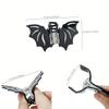 2 шт. милых заколки для волос в виде летучей мыши и акулы - мини-заколки-коготь из ацетата для косичек, хвостиков и аксессуаров для волос для женщин