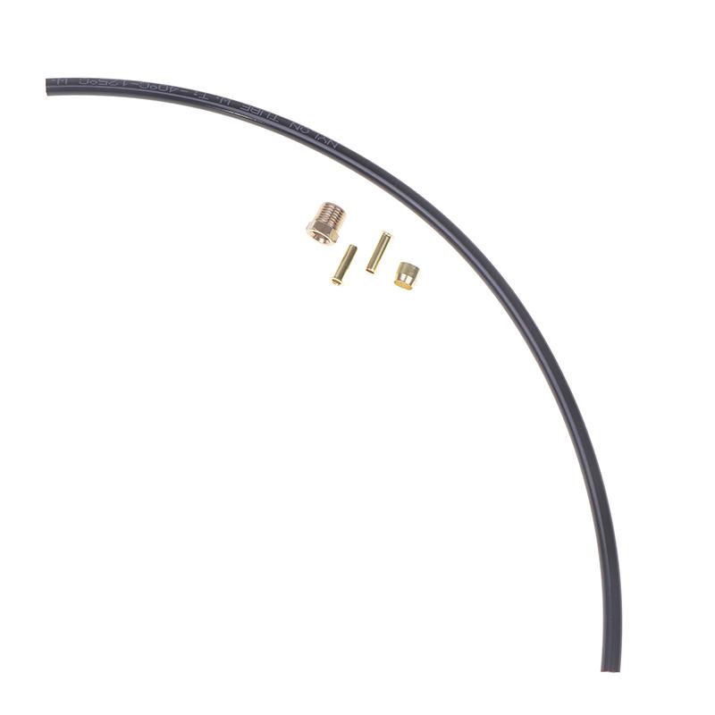 Шланг высокого давления из нейлоновой трубки для воздушного компрессора, медные аксессуары, соединяет реле давления и обратный клапан 30 см