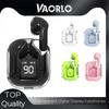 VAORLO TWS Wireless Bluetooth Headset With Transparent Charger Case Portable Sports Earphones In Ear Bluetooth Earbuds For Android IOS
