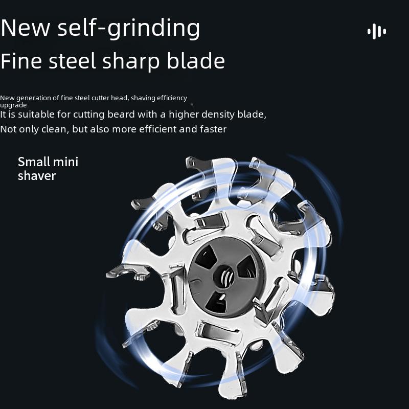 FH060-3 Цифровая бритва с двойными кольцевыми лезвиями и дисплеем мощности