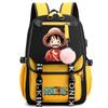 Anime One Piece College Computer Backpack Creative Knapsack Versatile Book Bag for Kid Gifts Men Women Travel Bag Leisure Bag Rucksack Mochila