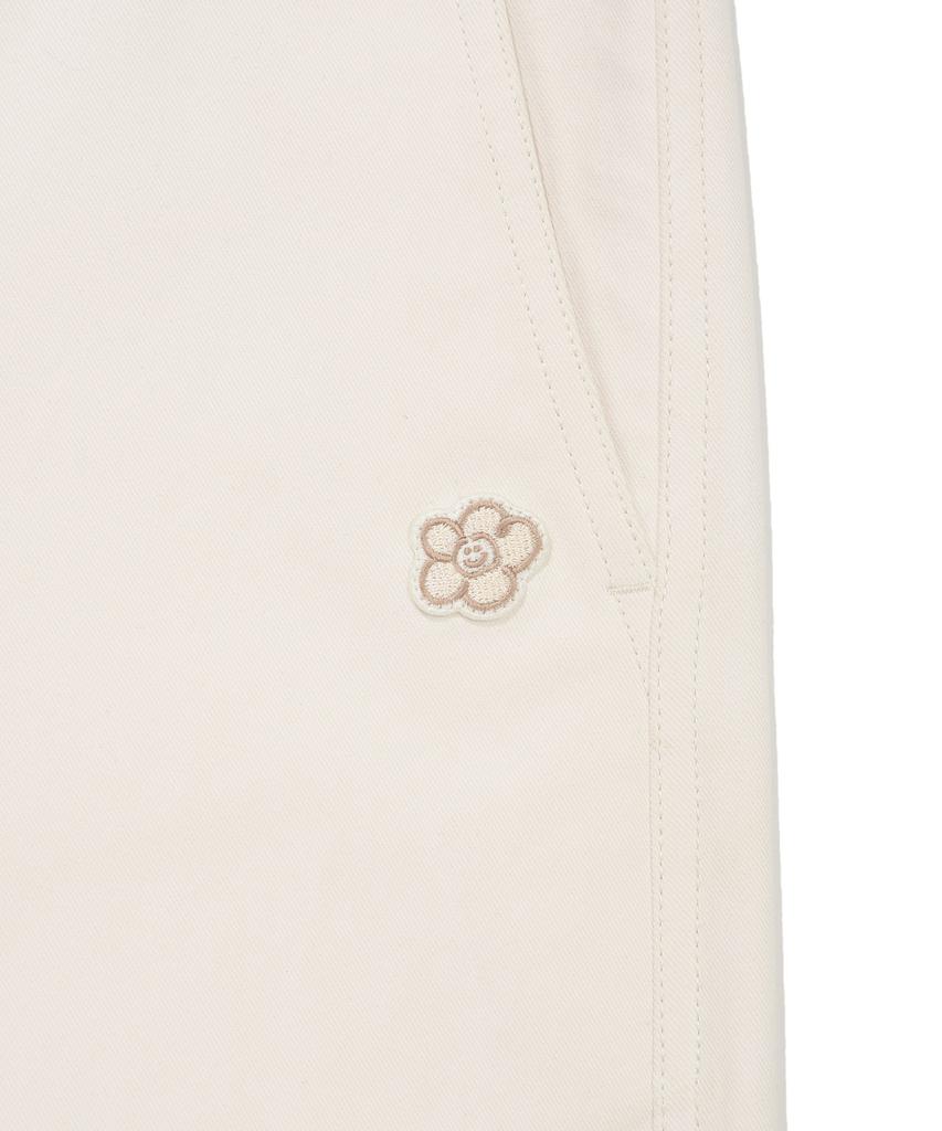 WACKY WILLY Women'S Curved Fit Pants Cream