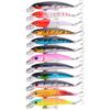 12 PCS Fishing Lures Bait 3D Eye 8cm/5g Minnow Crankbait Wobblers Perch Artificial Bait Pike Carp Bait Swim Bait Fishing Lure