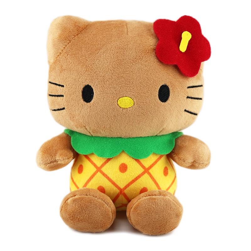 Новая плюшевая игрушка Черный котенок Очаровательный мультяшный персонаж Короткий плюш Индивидуальный дизайн Идеальный подарок для детей
