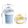 Silicone Ice Ball Maker Cup Portable Tumbler Ice Mold Cup New Ice Sphere Mold  Travel