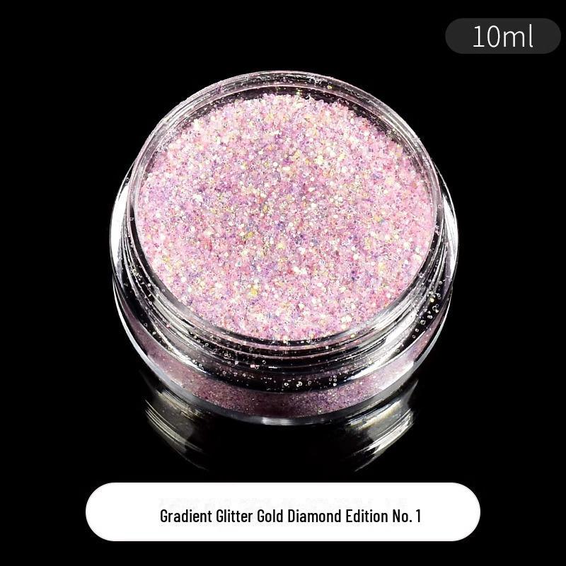 Dreamy Summer Glitter Mix: Hexagonal Sequins, Laser, and Fine Glitter In DIY Hemp Material.