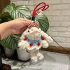 Bonnie Bunny Plush Keychain: Cute Girl Doll Bag Charm & Bestie Birthday Gift