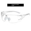 Rimless PC Safety Glasses Anti Pollen Anti Blue Light Multicolor Lightweight Eyewear for Men Women Daily Use